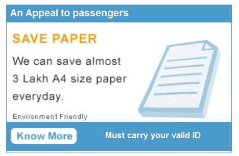 IRCTC Go Green